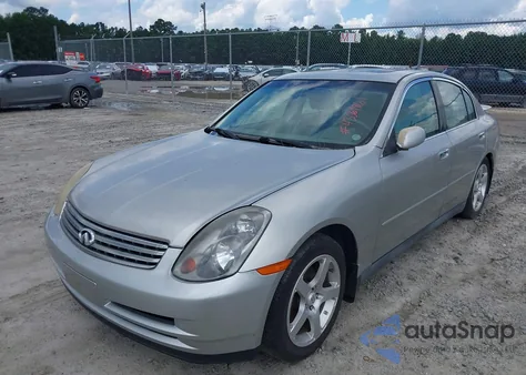 2004 Infiniti G35 from USA, damaged, VIN JNKCV51E64M609175